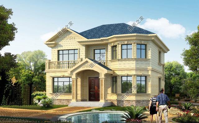 農村二層自建房設計圖紙，大戶型，家里人口多的可以這樣建