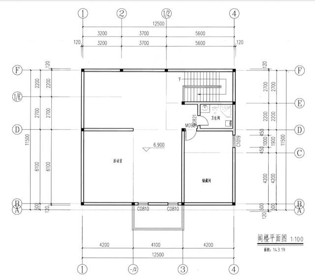 農村自建兩層樓房設計圖，外觀大氣款，看著就有面兒