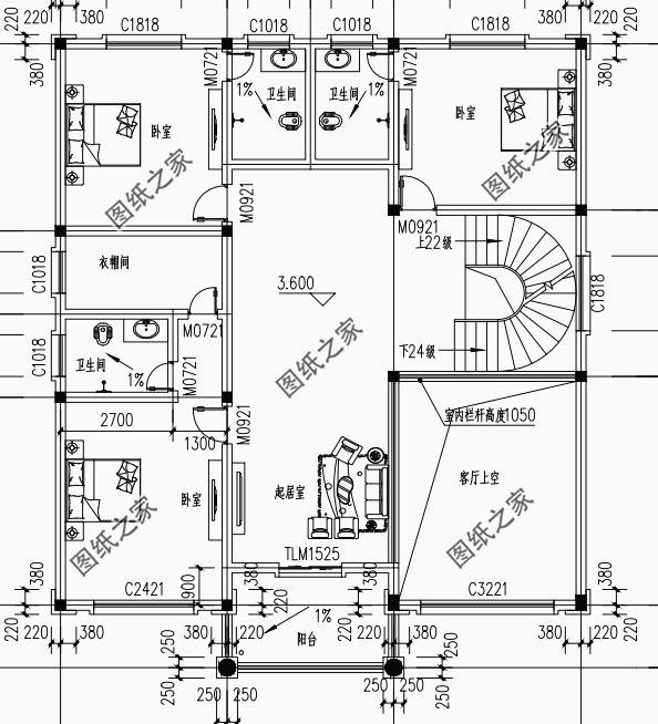 農(nóng)村三層別墅帶陽(yáng)臺(tái)露臺(tái)設(shè)計(jì)，給你不一樣的居住體驗(yàn)
