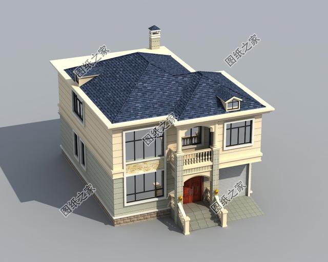 帶柴火房的農村二層別墅，兩代人生活都舒適，過完年就能蓋