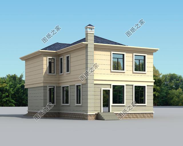 帶柴火房的農村二層別墅，兩代人生活都舒適，過完年就能蓋