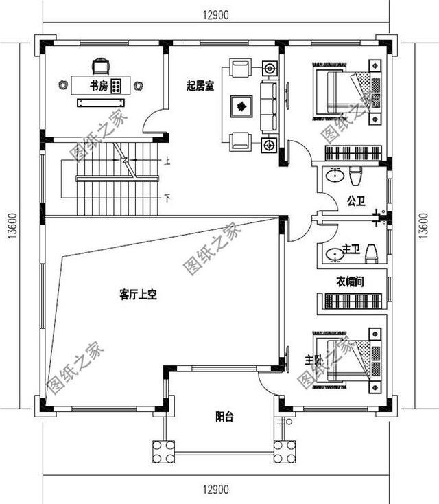 三層半（四層）新型農(nóng)村小樓房，回家建一棟，看著就氣派