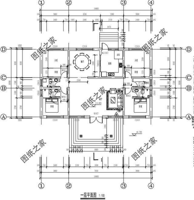 農村一層15萬元別墅設計圖，實用舒適關鍵造價低，簡直是太省錢了