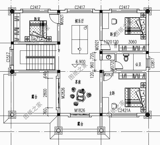 2026年新款別墅圖兩層半戶型圖，建成圖和想象中的幾乎一模一樣