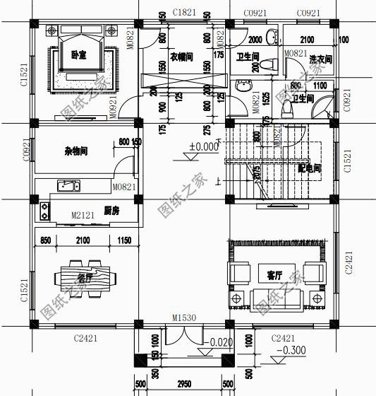 農(nóng)村自建房圖片三層，造型簡(jiǎn)單，布局緊湊，施工難度也不高