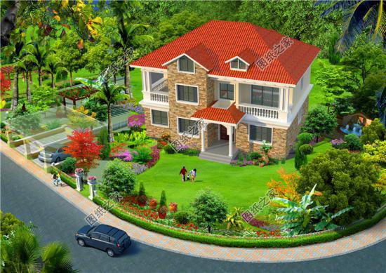 農村4間2層別墅設計圖，簡單大氣又實用，老人小孩都喜歡