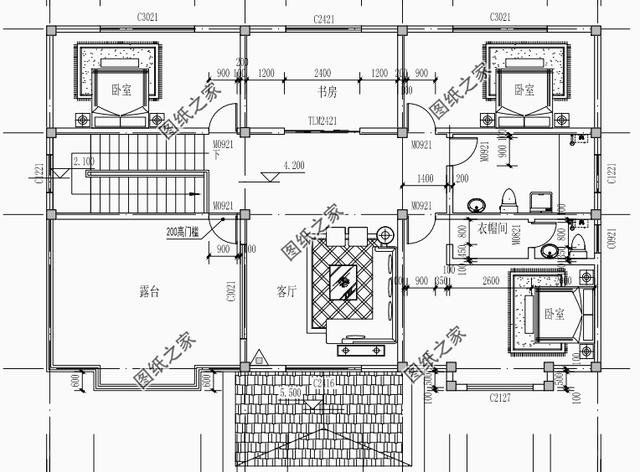 農(nóng)村二層小別墅圖片，戶型合理外觀也不賴，總有一款是你中意的
