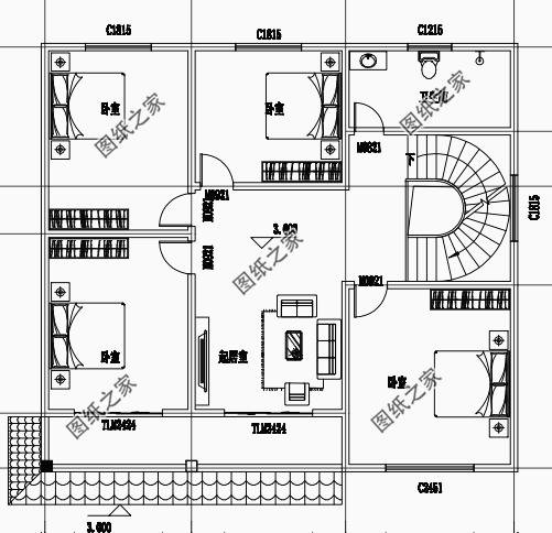 農(nóng)村二層小別墅圖片，戶型合理外觀也不賴，總有一款是你中意的