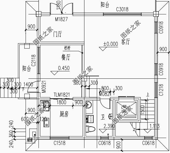 三層半農村別墅外觀圖，經濟實用才是關鍵，建房不要錯過