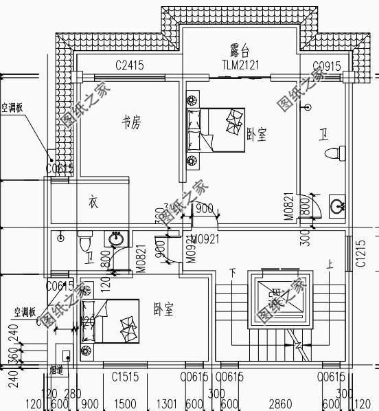 三層半農村別墅外觀圖，經濟實用才是關鍵，建房不要錯過
