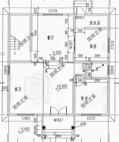 三層別墅住宅農村，外觀和戶型上完美搭配，真的還不錯