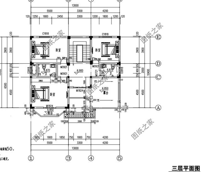 最新農村二層半房圖片，漂亮又實用，你們喜歡第二套還是第三套