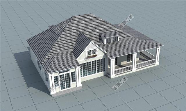 農村三室一廳設計圖，外觀大氣，布局實用又合理，真不錯！