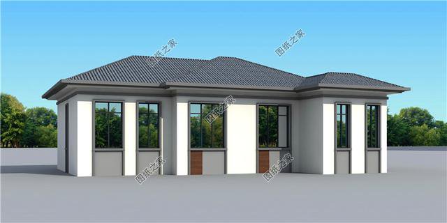 農村三室一廳設計圖，外觀大氣，布局實用又合理，真不錯！