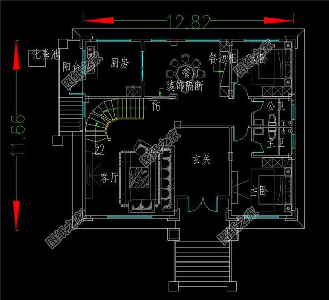 三層樓房設計圖紙，真正值得建的好房子，讓農村別墅不再普通