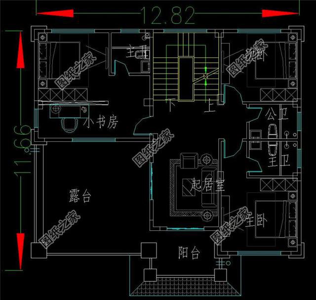 三層樓房設計圖紙，真正值得建的好房子，讓農村別墅不再普通