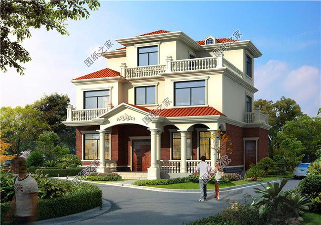 想要130平方米三層自建房設計圖？趕快看看這幾款，簡約時尚造價低