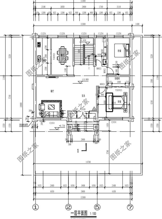 150平方農村房設計圖，符合農村人的審美需求，外觀相當的有排面