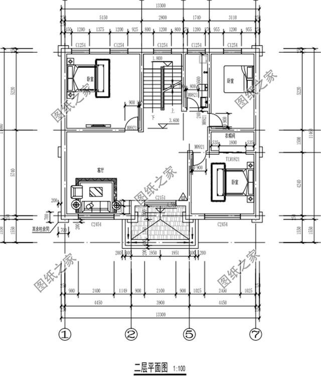 150平方農村房設計圖，符合農村人的審美需求，外觀相當的有排面