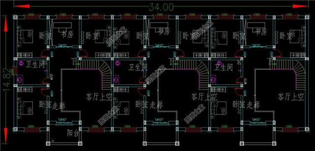 漂亮的農村自建雙拼別墅效果圖，外觀大氣，兄弟更和睦