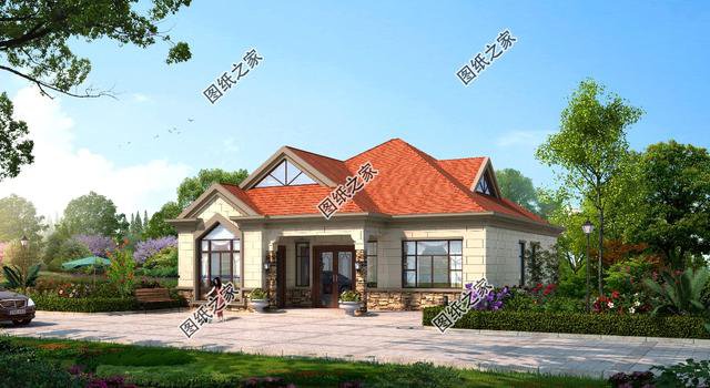 三款一層房屋設(shè)計圖和平面圖，我不許你沒看過