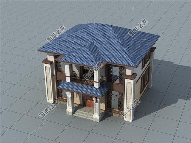 三款農村二層帶小陽臺圖片，漂亮經濟又實用，看看哪款適合你