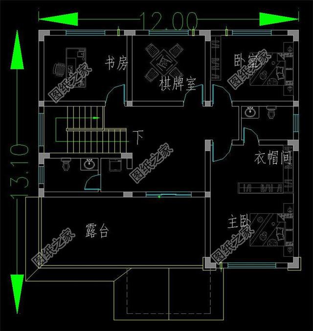 中式仿古農村房屋設計圖，沉穩大氣有意境，讓你在村里無法低調