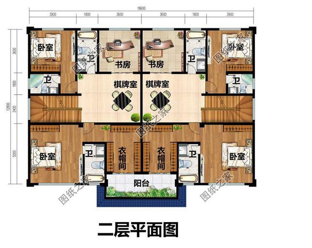 現(xiàn)代簡(jiǎn)約二層雙拼別墅，時(shí)尚美觀，兄弟攜手奔小康