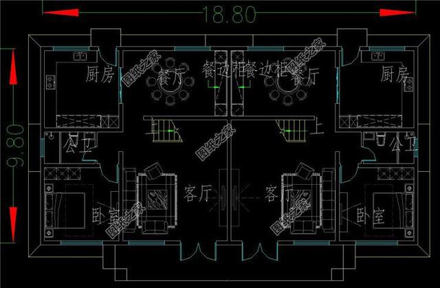現(xiàn)代簡(jiǎn)約二層雙拼別墅，時(shí)尚美觀，兄弟攜手奔小康
