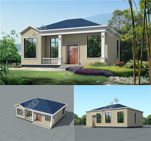 農村普通一層，清新又實用，開春建一套開啟一年好運