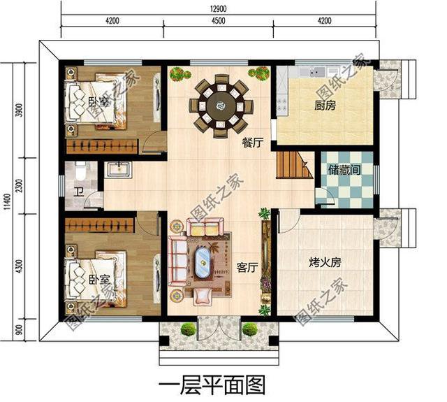 一層半新款農村樓房，看外表就想建，農村養老靠它了