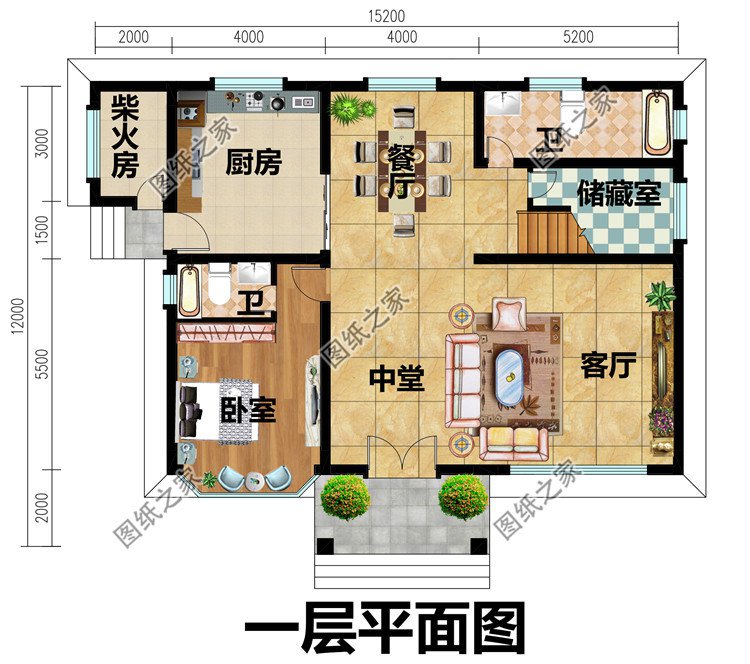 二層農村房子圖片及全套施工圖