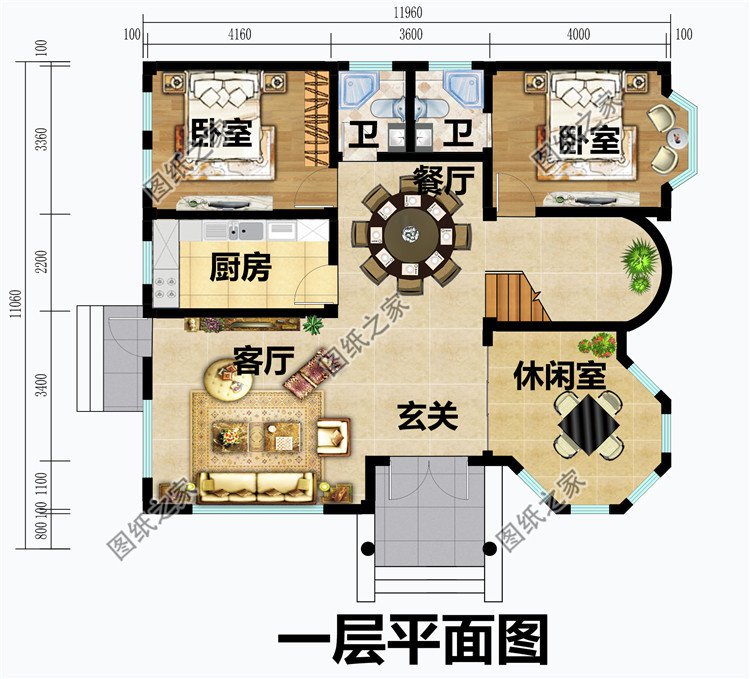 2020年最新三層房屋設計圖紙