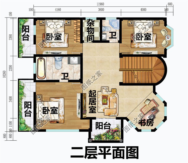 2020年最新三層房屋設計圖紙