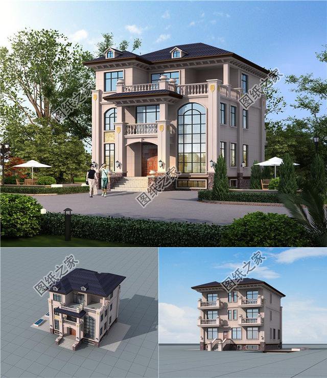 農村自建二層和三層小樓房，外觀美觀好看，回鄉建房的不二之選