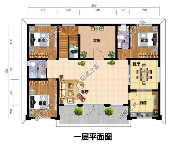 帶陽光房的二層自建別墅圖，實用上檔次，農村建房新選擇