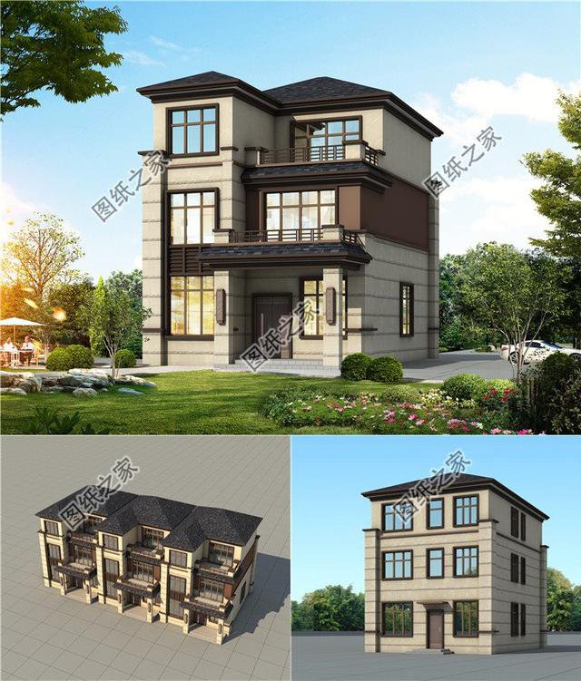 農村三層樓房設計圖，簡單大氣，沒有讓你失望吧