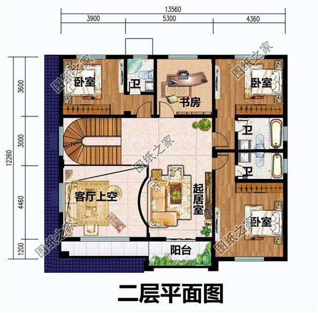 農村三層樓房設計圖，簡單大氣，沒有讓你失望吧