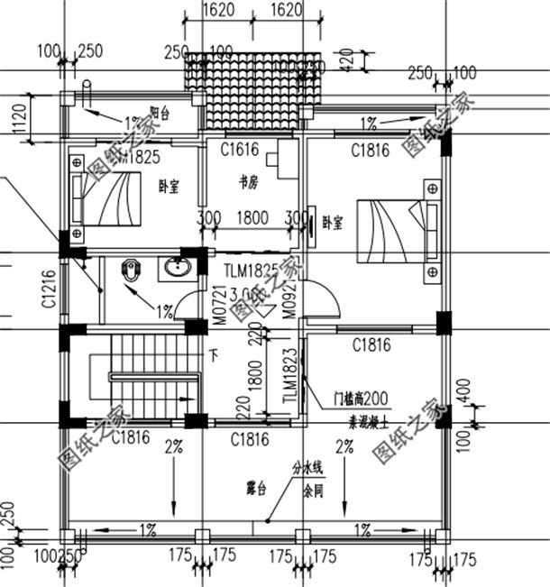 農村新款二層房屋設計圖，每天進進出出，怎么著也得認真挑一下吧