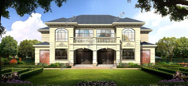 農村一宅兩戶兄弟房效果圖，這樣建房，準沒錯