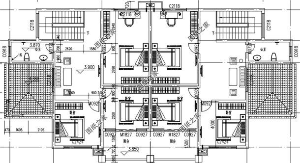 農村一宅兩戶兄弟房效果圖，這樣建房，準沒錯