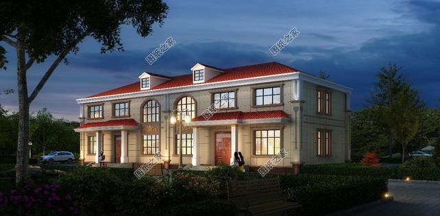 農村一宅兩戶兄弟房效果圖，這樣建房，準沒錯