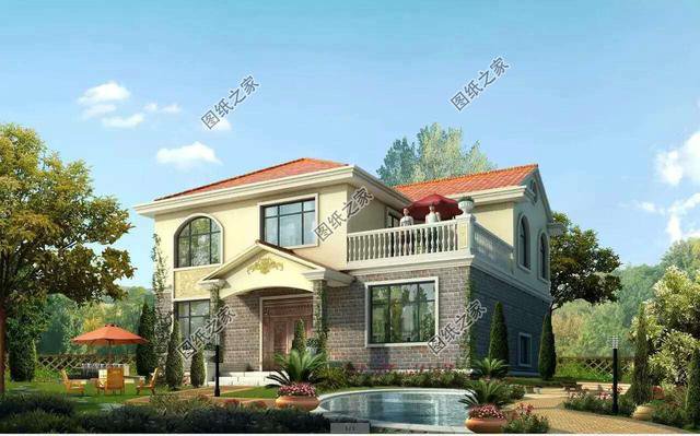 三款農村簡約自建房外觀圖，看完我也想回鄉蓋這樣的房子