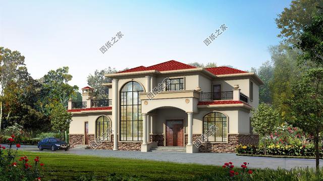 三款農村簡約自建房外觀圖，看完我也想回鄉蓋這樣的房子