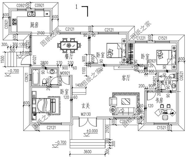 來(lái)看看農(nóng)村三室一廳自建房圖，這樣設(shè)計(jì)的房子才有家的感覺(jué)