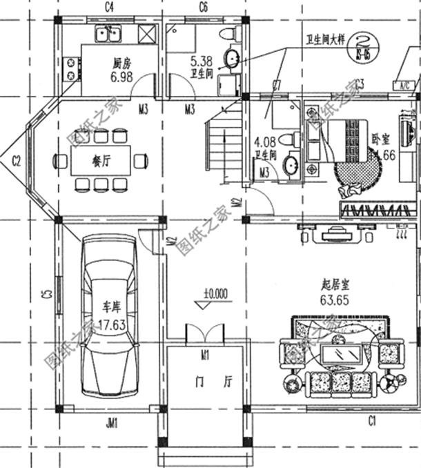 農村簡單大氣最新房子款式，蓋個二層樓房怎么樣，3套戶型隨你挑