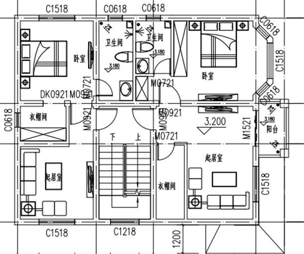 進深10米的農村房屋戶型圖，看看這幾款是不是你想要的設計圖