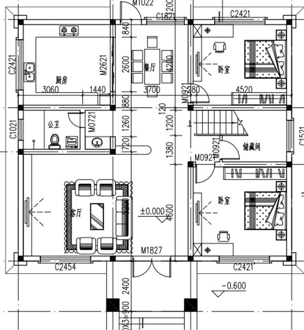 農(nóng)村二層設(shè)計圖平面圖，這3套圖了解一下，建議收藏
