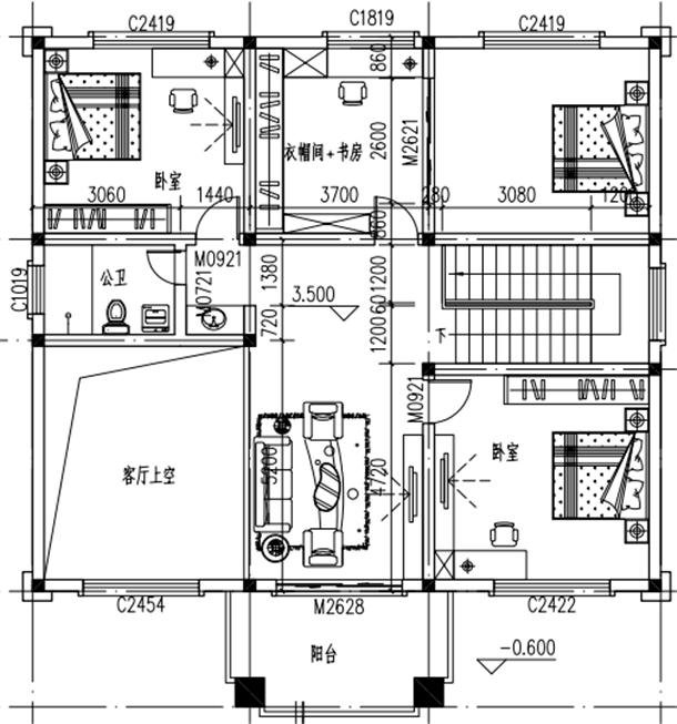 農(nóng)村二層設(shè)計圖平面圖，這3套圖了解一下，建議收藏