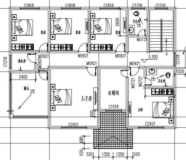 農(nóng)村二層設(shè)計圖平面圖，這3套圖了解一下，建議收藏